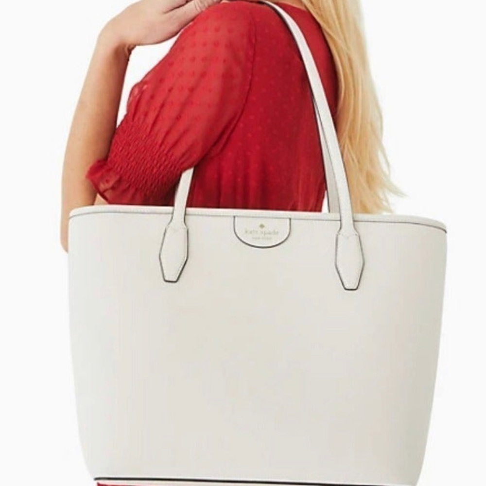 Lori Tote Parchment - Picture 1 of 4